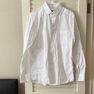Johnston & Murphy Crisp White Dress Shirt